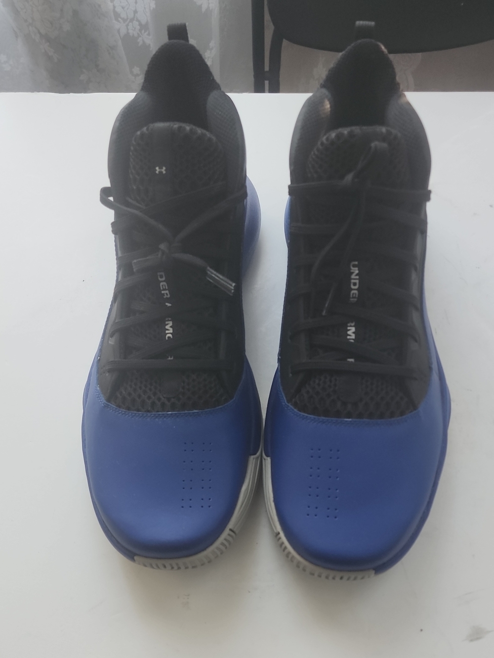 Under Armour Men’s Basketball Sneakers - Blue and Black